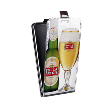 Дизайнерский вертикальный чехол-книжка для Iphone 7 Stella Artois (на заказ)