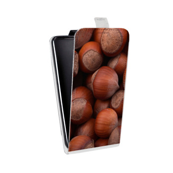 Дизайнерский вертикальный чехол-книжка для Alcatel One Touch Pop D5 Орехи (на заказ)