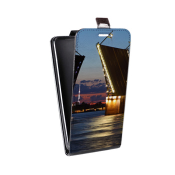 Дизайнерский вертикальный чехол-книжка для Iphone 7 Санкт-Петербург (на заказ)