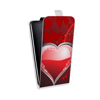 Дизайнерский вертикальный чехол-книжка для Huawei Y5 II День Святого Валентина (на заказ)