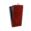 Дизайнерский вертикальный чехол-книжка для Realme 7 День Святого Валентина