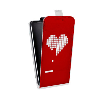 Дизайнерский вертикальный чехол-книжка для Huawei Honor Play День Святого Валентина (на заказ)