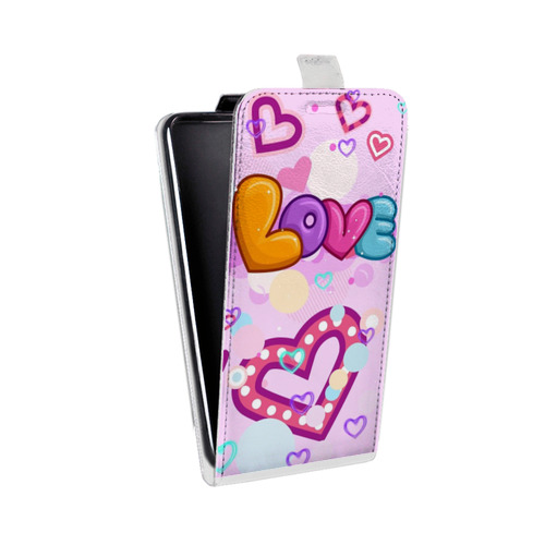 Дизайнерский вертикальный чехол-книжка для Huawei Mate 10 День Святого Валентина