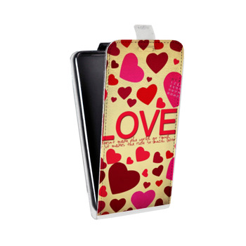 Дизайнерский вертикальный чехол-книжка для Samsung Galaxy S8 Plus День Святого Валентина (на заказ)