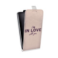 Дизайнерский вертикальный чехол-книжка для LG G7 Fit День Святого Валентина
