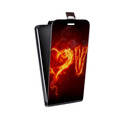 Дизайнерский вертикальный чехол-книжка для Asus ZenFone 3 Deluxe День Святого Валентина