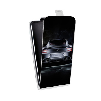 Дизайнерский вертикальный чехол-книжка для Meizu Pro 7 Plus Aston Martin (на заказ)