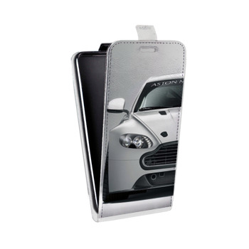 Дизайнерский вертикальный чехол-книжка для Sony Xperia E4g Aston Martin (на заказ)