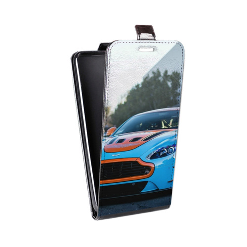 Дизайнерский вертикальный чехол-книжка для Alcatel One Touch Idol X Aston Martin
