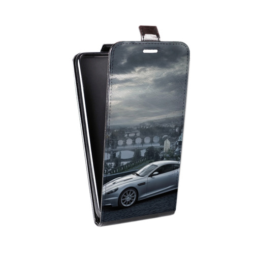Дизайнерский вертикальный чехол-книжка для ASUS ZenFone Max M2 Aston Martin