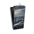 Дизайнерский вертикальный чехол-книжка для Microsoft Lumia 535 Aston Martin