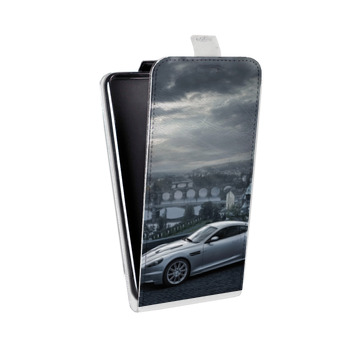 Дизайнерский вертикальный чехол-книжка для Sony Xperia M2 dual Aston Martin (на заказ)