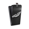 Дизайнерский вертикальный чехол-книжка для Alcatel One Touch Pop 2 (4.5) Aston Martin