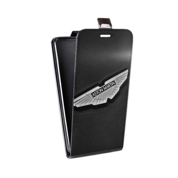 Дизайнерский вертикальный чехол-книжка для Samsung Galaxy S6 Edge Aston Martin (на заказ)