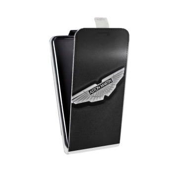 Дизайнерский вертикальный чехол-книжка для Iphone 7 Plus / 8 Plus Aston Martin (на заказ)