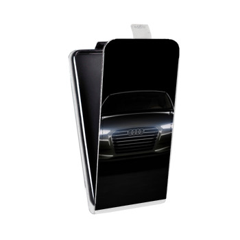 Дизайнерский вертикальный чехол-книжка для Samsung Galaxy A3 Audi (на заказ)