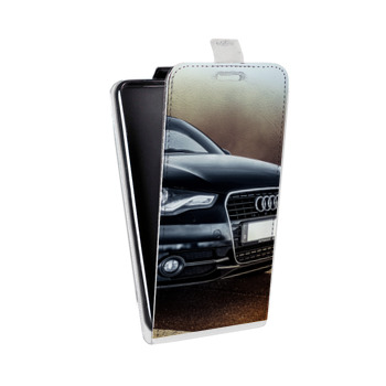 Дизайнерский вертикальный чехол-книжка для Samsung Galaxy A9 (2018) Audi (на заказ)
