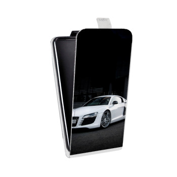 Дизайнерский вертикальный чехол-книжка для HTC Desire 300 Audi (на заказ)
