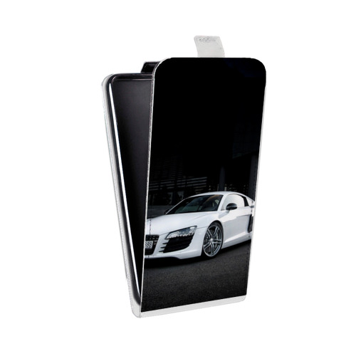 Дизайнерский вертикальный чехол-книжка для Samsung Galaxy J1 mini (2016) Audi