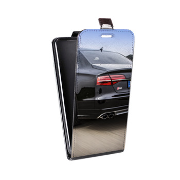 Дизайнерский вертикальный чехол-книжка для Huawei P40 Lite E Audi (на заказ)