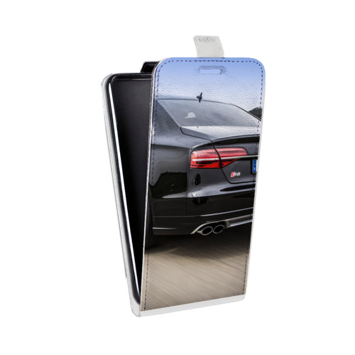 Дизайнерский вертикальный чехол-книжка для Huawei P Smart (2019) Audi