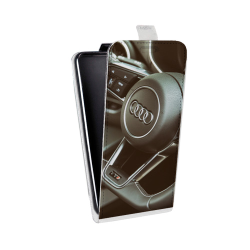 Дизайнерский вертикальный чехол-книжка для LG X Style Audi