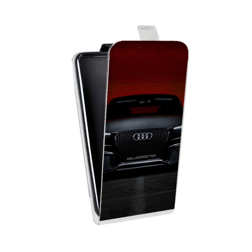 Дизайнерский вертикальный чехол-книжка для OPPO A53 Audi