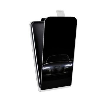 Дизайнерский вертикальный чехол-книжка для Iphone x10 Audi (на заказ)
