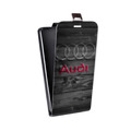Дизайнерский вертикальный чехол-книжка для HTC Desire 516 Audi
