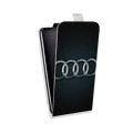 Дизайнерский вертикальный чехол-книжка для Lenovo A6000 Audi