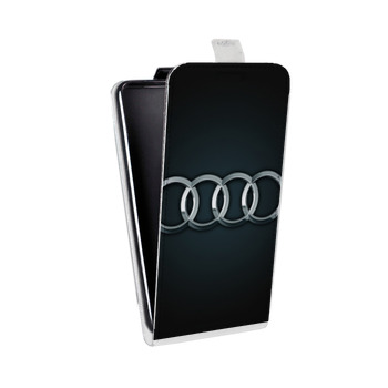 Дизайнерский вертикальный чехол-книжка для Huawei P Smart (2021) Audi (на заказ)