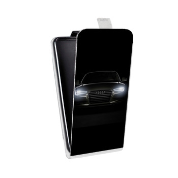 Дизайнерский вертикальный чехол-книжка для Huawei Honor Play Audi (на заказ)