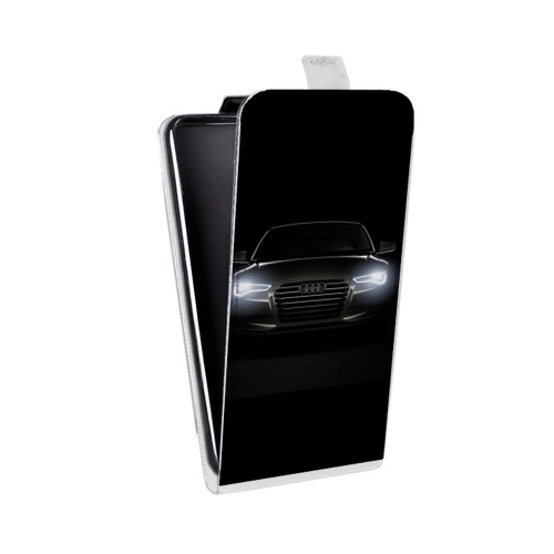 Дизайнерский вертикальный чехол-книжка для HTC Desire 601 Audi