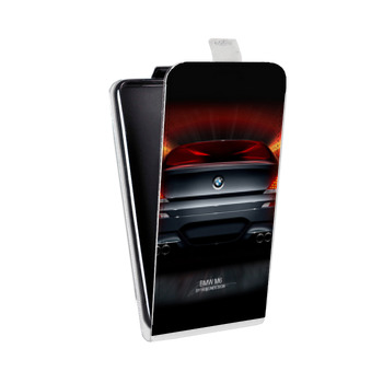Дизайнерский вертикальный чехол-книжка для Samsung Galaxy J1 mini Prime (2016) BMW (на заказ)