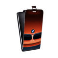 Дизайнерский вертикальный чехол-книжка для Motorola Moto E7 Plus BMW