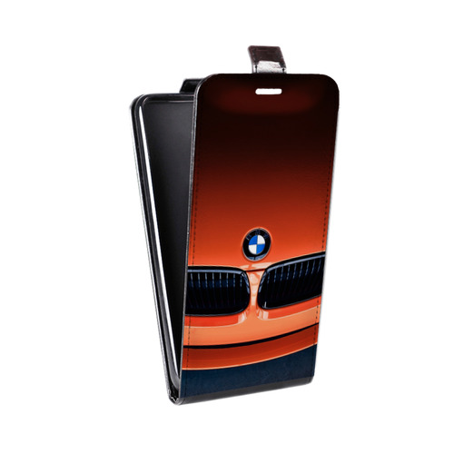 Дизайнерский вертикальный чехол-книжка для HTC 10 BMW