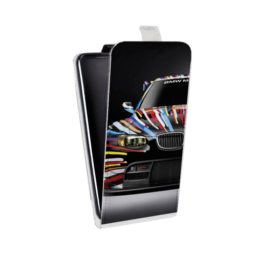 Дизайнерский вертикальный чехол-книжка для Xiaomi RedMi Note 5A BMW
