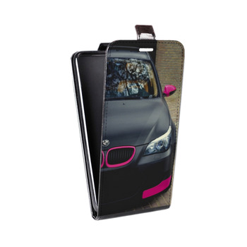 Дизайнерский вертикальный чехол-книжка для Huawei P9 Lite BMW (на заказ)