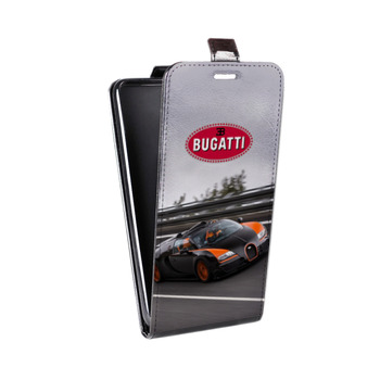 Дизайнерский вертикальный чехол-книжка для Meizu M3 Note Bugatti (на заказ)