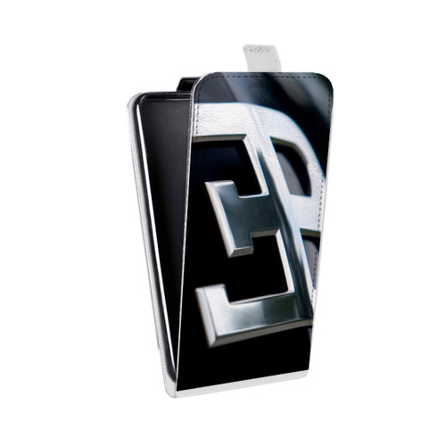 Дизайнерский вертикальный чехол-книжка для LG Google Nexus 4 Bugatti