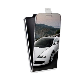 Дизайнерский вертикальный чехол-книжка для Huawei Ascend Mate 7 Bugatti (на заказ)