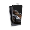Дизайнерский вертикальный чехол-книжка для HTC 10 Bugatti