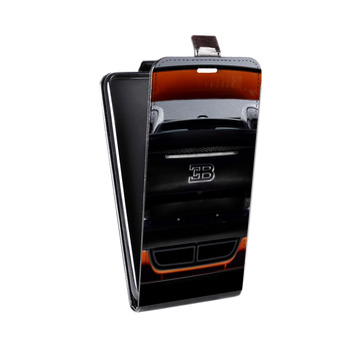 Дизайнерский вертикальный чехол-книжка для ASUS ZenFone Max Pro M2 Bugatti (на заказ)