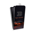 Дизайнерский вертикальный чехол-книжка для HTC Desire 601 Bugatti