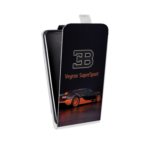 Дизайнерский вертикальный чехол-книжка для Nokia 5.1 Bugatti