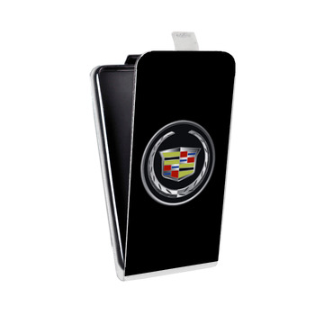 Дизайнерский вертикальный чехол-книжка для Alcatel One Touch Idol 3 (4.7) Cadillac (на заказ)