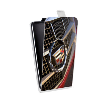 Дизайнерский вертикальный чехол-книжка для Huawei P Smart Cadillac (на заказ)