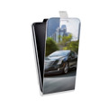 Дизайнерский вертикальный чехол-книжка для Meizu M5 Cadillac