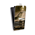 Дизайнерский вертикальный чехол-книжка для Alcatel One Touch Hero Cadillac