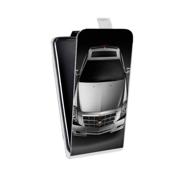 Дизайнерский вертикальный чехол-книжка для Samsung Galaxy Mega 6.3 Cadillac (на заказ)